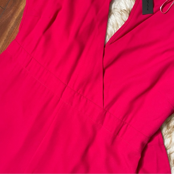 Symphony 3X wide leg surplice jumpsuit - Picture 5 of 6